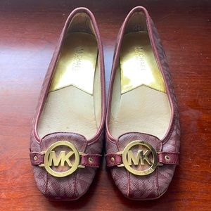 Michael Kors Lillie Logo Moccasin - Size 7.5